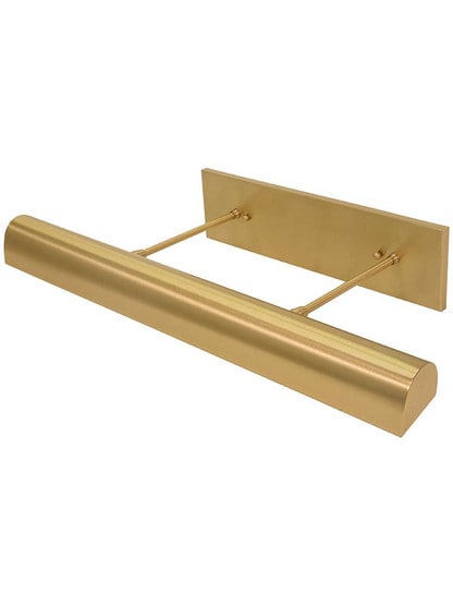 Modern Direct-Wire 24 inch LED Picture Light in Satin Brass.